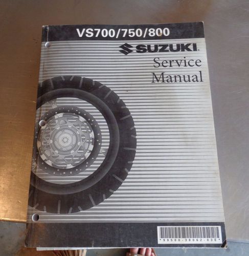 Suzuki vs700/750/800 factory service manual, suzuki intruder