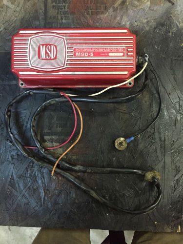 Vintage msd-5 multiple spark discharge