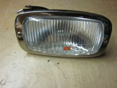Vintage snowmobile headlight