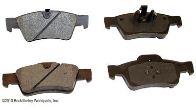 Beck arnley 089-1845 brake pad or shoe, rear-disc brake pad