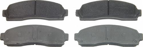 Wagner mx833 brake pad or shoe, front-thermoquiet brake pad