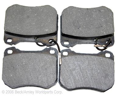 Beck arnley 082-0829 brake pad or shoe, front-disc brake pad