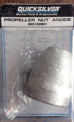 Mercruiser quicksilver bravo 3 propeller nut anode 865182q01