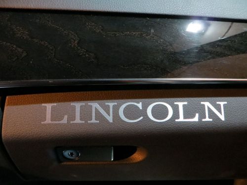 (2pcs) dashboard badge sticker decal lincoln