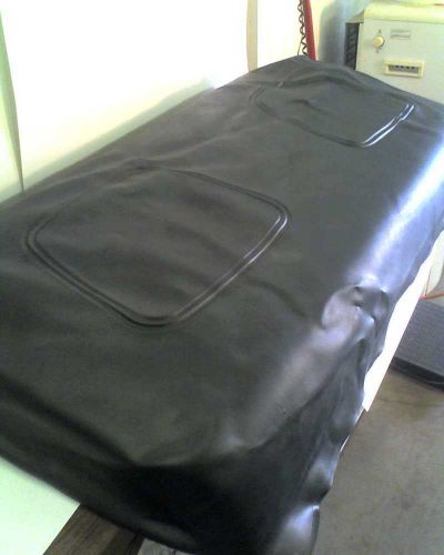 Club car ds vinyl seat bottom cover (2000 &amp; up) - black