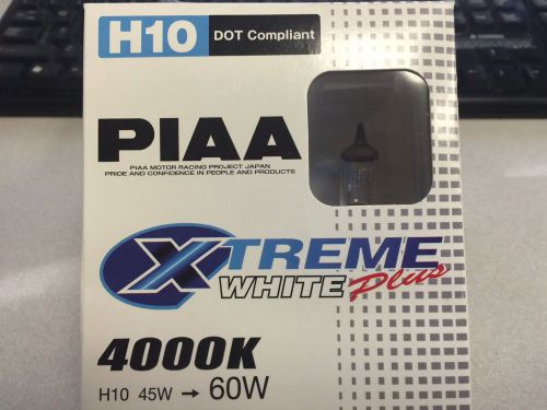 Piaa h10 xtreme white plus 4000k headlight bulbs