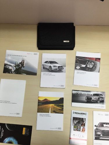 Audi a5 coupe /s5 coupe 2015owners manual with case and navigation