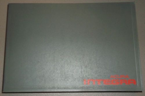 1994 acura integra owners manual 4 door