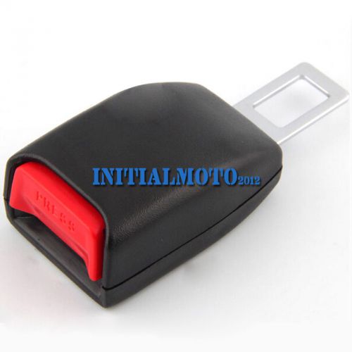 Car sedan seat belt extender safety eliminator alarm stopper buckle insert clip