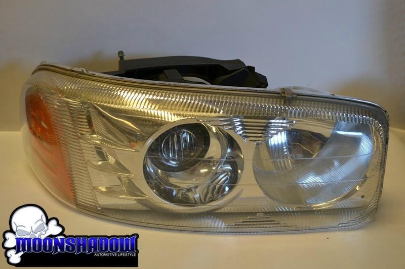 01-06 gmc yukon denali oem factory passenger right side headlight rh