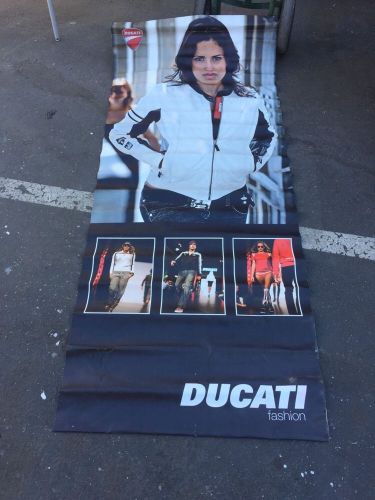 Ducati dealer only fashion banner 31.5&#034; x 72&#034;