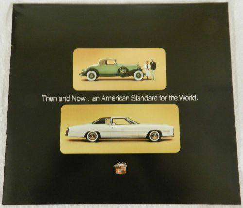 1975 cadillac sales brochure literature advertisement