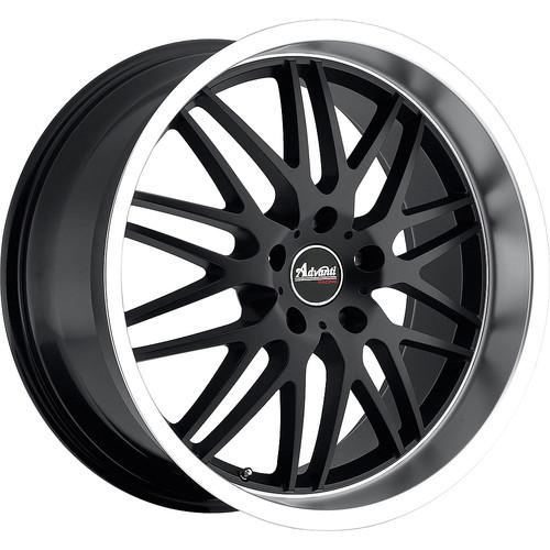 18x8 black advanti racing kudos wheels 5x120 +32 lexus ls 460 ls 460 awd ls hl