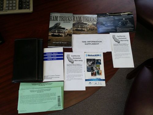 2015 dodge ram truck owners manuals &amp; case