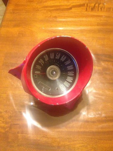 59 1959 60 1960 chevy impala speedometer housing convertible hardtop