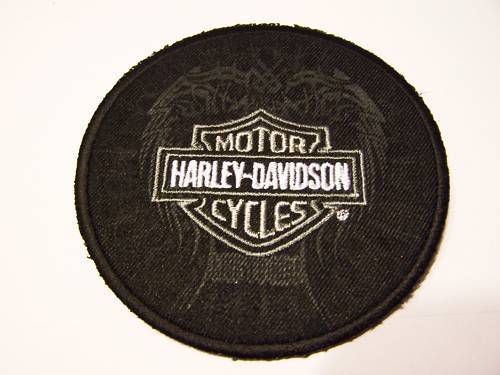 #1130 s harley motorcycle vest patch medieval  em898752