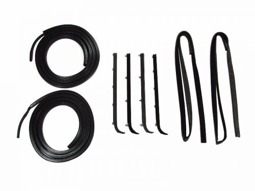 1987-96 fullsize fseries ford truck and bronco window felts/window channels kit