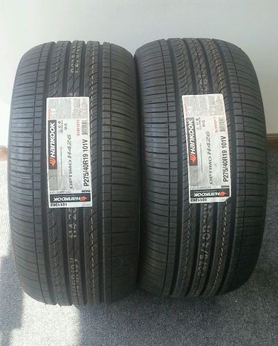 (2) new hankook optimo h426 all season 275 40 r19 101v tires