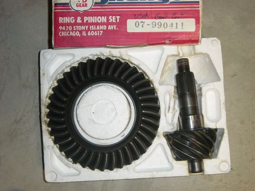 Strange ford 9&#034; ring &amp; pinion 4.11 gear set - used