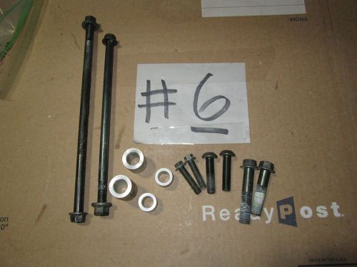 2002 yamaha r6 frame motor bolts set.