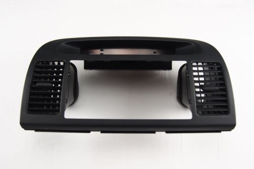 2002 2003 2004 2005 2006 toyota camry radio/climate control bezel w/vents black