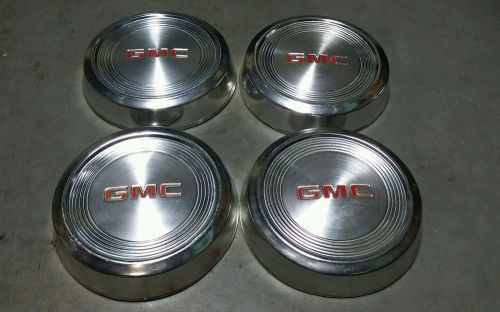 10 5/8 gmc dog dish center hup cap hubcaps set of 4 s10 s15 jimmy safari 1986