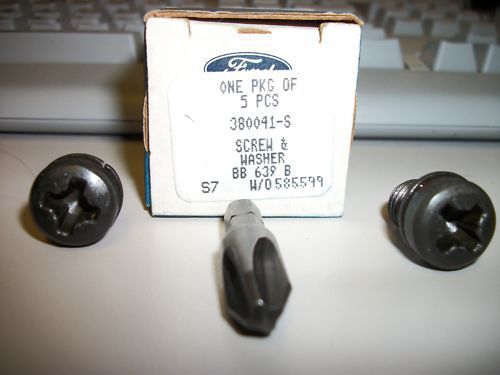 Ford camshaft thrust plate bolts nos fe 352 360 390 428