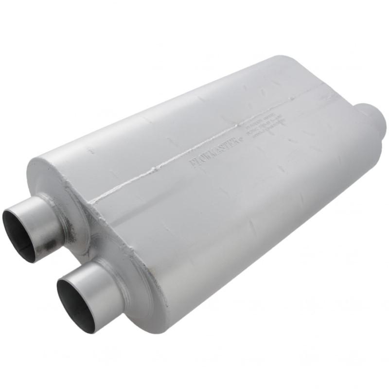 Flowmaster 50 big block muffler - 3.00 dual in / 3.50 offset out - mild sound