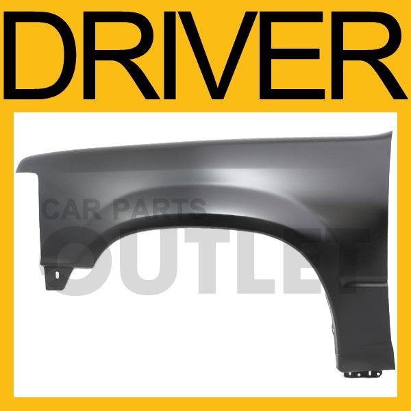 91 92 ford explorer 2dr driver side primed fender l/h