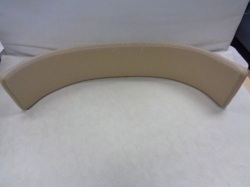 Scout 350lxf forward cabin bolster cushion tan / brown 40&#034; x 8 1/4&#034; marine boat