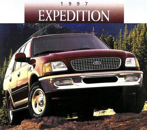 1997 ford expedition brochure -expedition xlt-expedition eddie bauer