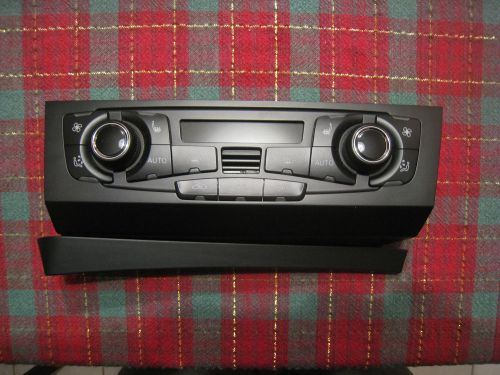 2011 audi q5 digital dual zone a/c, heat seats control pn 8t1820043aq