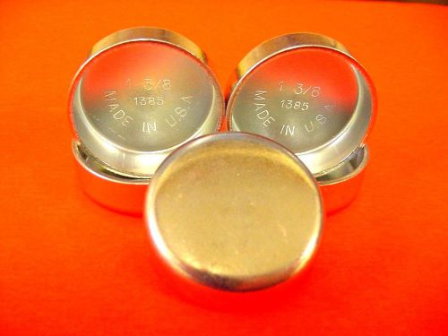 Fit ford 5pk 1-3/8&#034; freeze expansion plugs zinc plated steel engine cylinder nos