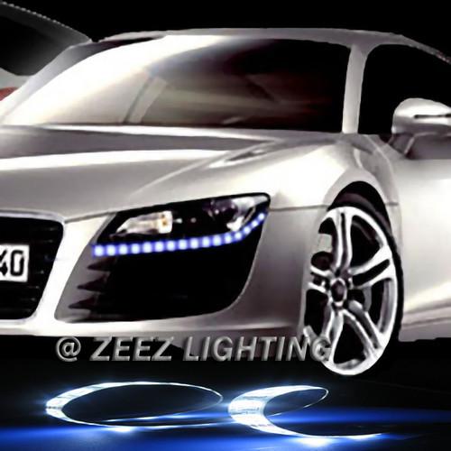 24" audi style led strip daytime running light drl day driving daylight chrysler