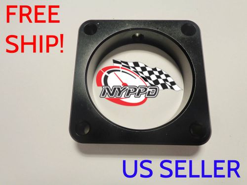 Nyppd throttle body spacer for nissan sentra se-r spec v 2007-2012 [black]