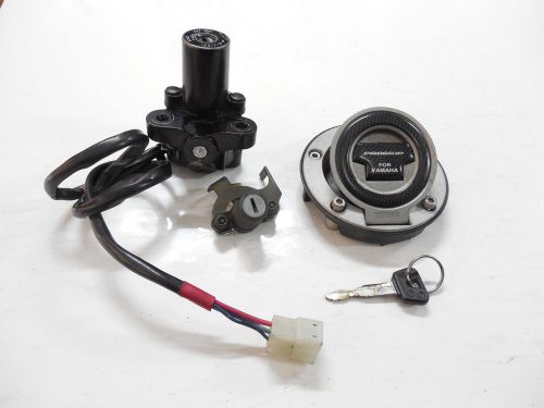 Yamaha yzf r6 yzfr6 r1 yzfr1 98 99 00 01 02 ignition switch cap seat lock set