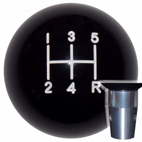 Black 5 speed nonthreaded shift knob kit u.s. made