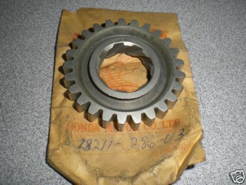 Nos 1968 honda cb350 cl350 kick starter pinion 28211-286-013