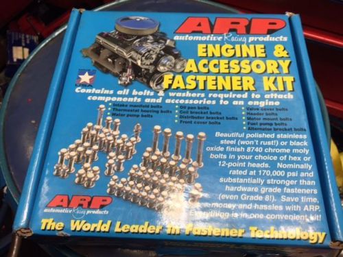 Arp engine bolt kit 351c ford part no. 554-9504 stainless