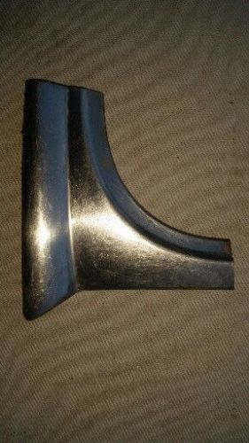 55-57 chevy 150 model front window corner  trim