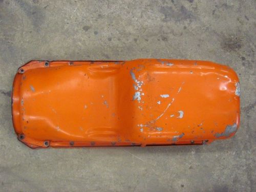 Original 65 66 67 68 69 corvette 427 oil pan hi perf trap door 454 427 396