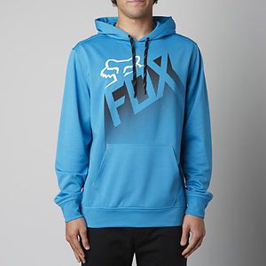 Fox racing hydration mens pull over hoody electric blue