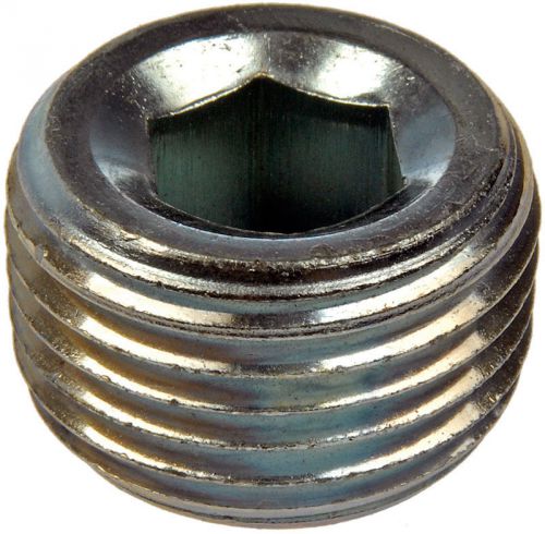 Pipe plug c.s. hex 1/2-14 npt x 9/16 in. - dorman# 090-022