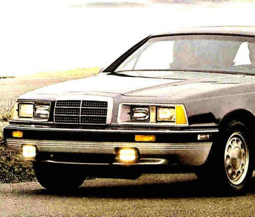 1986 mercury cougar factory brochure-cougar xr7 turbo