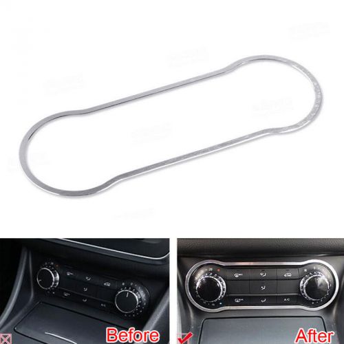 Decoration console a/c vent switch frame trim panel for benz cla200 cla220 2015