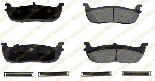 Monroe gx711 brake pad or shoe, rear-monroe prosolution ceramic brake pad