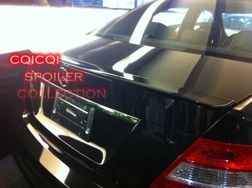 Painted m-benz 08~14 w204 c class sedan amg type trunk spoiler color-197 black ◎