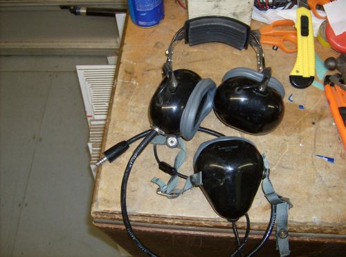 David clark headset-microphone w over mouth mic/racing radios