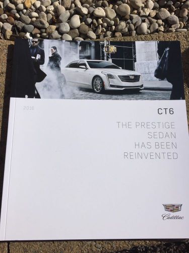 2016 all new cadillac ct6 official sales brochure-52 pages