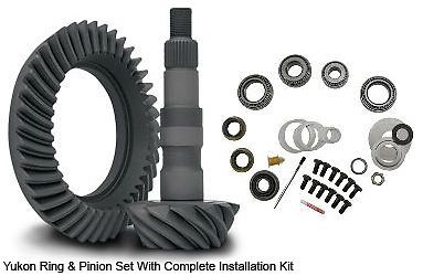 New high performance yukon ring &amp; pinion gear set - chevy gmc truck 9.25&#034; 4.56